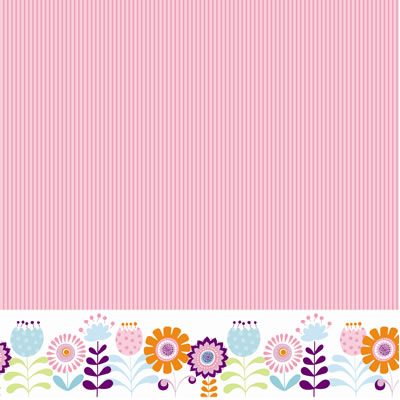 SEI - Ally - Poppy Parade 12x12 glitter paper  (pack of 5)